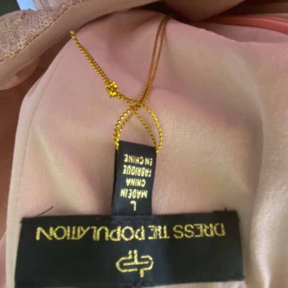 Dress the Population Ellen Sequined Mermaid Gown - Picture 6 of 7